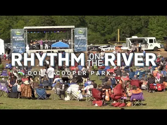 River event at Dolly Cooper State Park in Anderson County SC